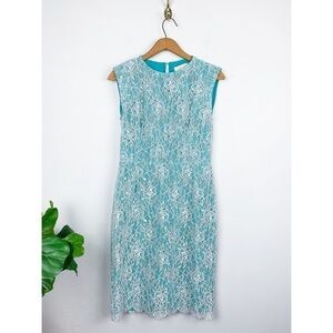 ERIN by Erin Featherston Anthropologie Lace Knee Length Cocktail Dress Sz 10